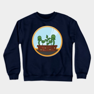 Growing seeds Crewneck Sweatshirt